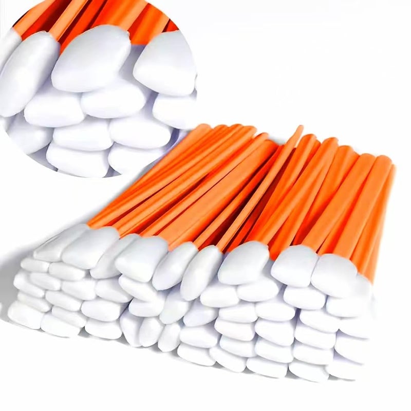 JEPNJPU 400PCS Professional Foam Cleaning Swab Sticks Dust-Free Cleaning Sponge Tip Swabs for Printer Scanners Camera Optical Lens Gun Arts Crafts Automotive Detailing - Image 1